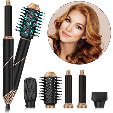 Système de coiffage et de séchage à air pulsé Shark Flex Style, sèche-cheveux puissant et multi-styler