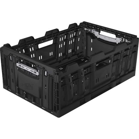 Bac Pliable Noir - 600X400X208 mm - Matériel CHR Pro