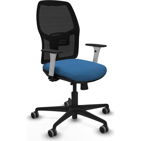 Bürostuhl piqueras y crespo Alfera schwarzes Kunstleder modernes Design (1/2)