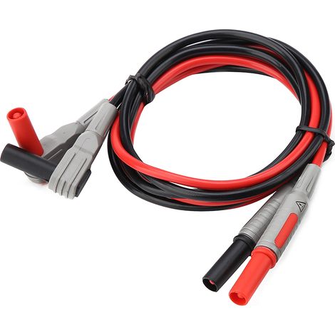 P1300C Elektronisches Digitalmultimeter: Messleitungen mit Krokodilklemmen und austauschbaren Messspitzen (1/5)