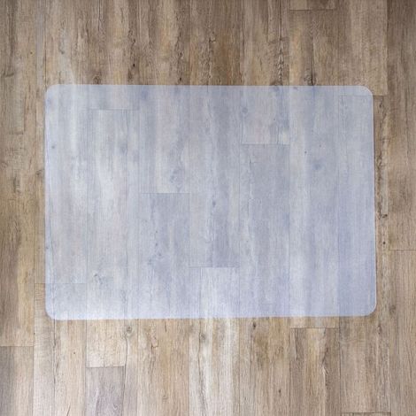 [GEBRAUCHT] B-Ware hjh OFFICE Bodenschutzmatte FORTIFLEX 100% Polypropylen transparent 120x90 cm (1/2)
