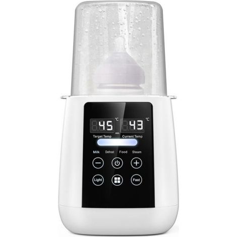Chauffe-Biberon 6 en 1,Sterilisateur Biberon,chauffe aliments pour bébé,Stérilisateur multifonctionnel,sans BPA (1/4)