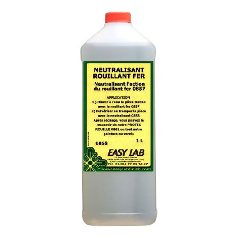 Neutralisant rouillant fer 1L - EASY LAB - 0858-1