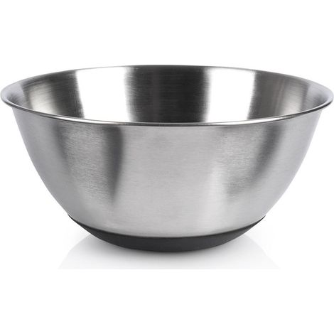 Bol de cocina de acero antideslizante de 15,5 cm, 700 ml.