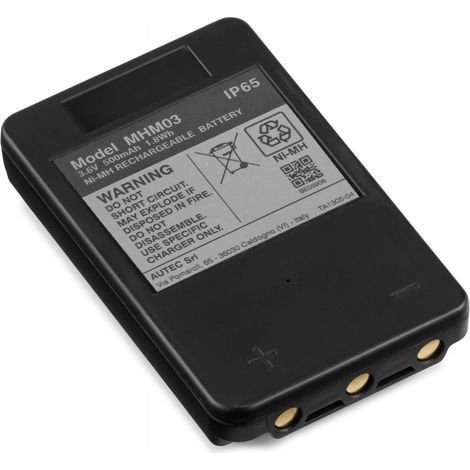 BATTERIA ORIGINALE AUTEC MHM03 NiMH 3,6V 500 mAh R0BATT00E14A0 (1/2)