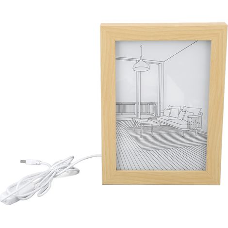 Dekorative LED-Leuchte, USB 5V, 3 Beleuchtungsmodi, Muster (1/4)