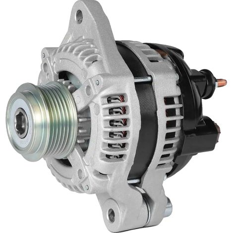Alternateur Générateur, Tension 12V, Courant de Charge 140A, Diamètre de Poulie 62mm, Rainures 6, Montage Direct (1/5)