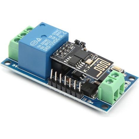 Module WiFi 1‑Voie ESP8266 – Interrupteur Commande à Distance 12V par Application Android (1/5)