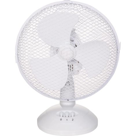 Russell Hobbs Rhpdf0921 Ventilateur De Bureau Portable 22.9 Cm, 2 Vitesses, Oscillation Grand Angle, Fonctionnement Silencieux, La Chambre Ou Le Bureau (1/5)