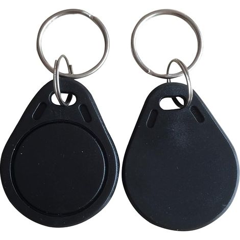 13.56MHz RFID 1K Waterproof Badge Black (1/2)