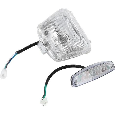 Lampe arrière de la tête arrière 12V Style de dinosaure ajustement pour 50cc 70cc 110cc Quad Dirt Bike ATV. (1/4)