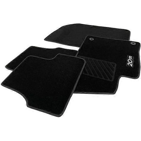 Tapis de sol sur mesure en velours noir pour BMW 208i (2012-2019) - Lot de 4 - NEUF (1/4)