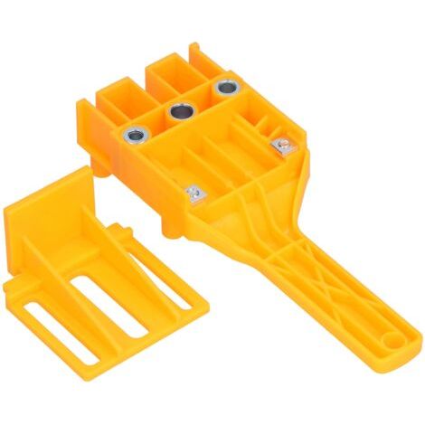 DEESSE SHOP-Gabarit de Perçage de Trous, Gabarit de Perçage de Trous, Localisateur de Trous de Chevilles, Outil de Guidage de Perçage de Trous de Chevilles 6 Mm, 8 Mm, 10 Mm pour le Travail (1/5)