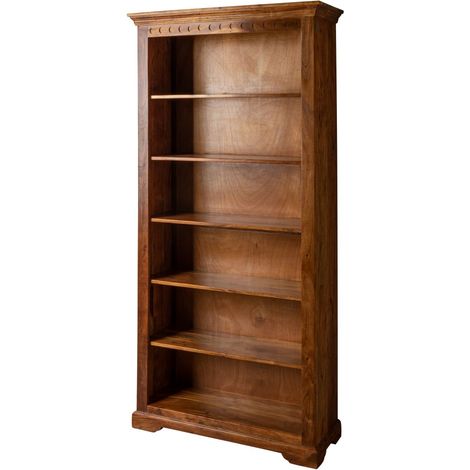Regal Akazie 97x35x200 honig lackiert OXFORD 0421