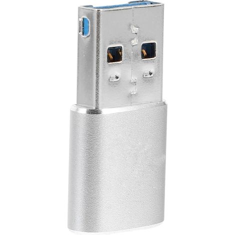 Mini lecteur USB 3.0 SuperSpeed USB 5 Gbps Lecteur de carte mémoire Micro SD (Argent)-3.00X1.60X0.70CM-Silver