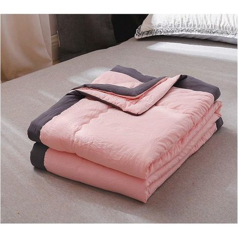 Couverture rafraîchissante extra douce toutes saisons, spécialement conçue pour les personnes sensibles à la chaleur, lavable en machine, 140x200 cm. (1/5)