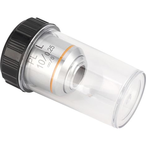 Objectif à longue distance de travail infinie KP-10X PL10X pour microscope métallurgique 20,2 mm (1/5)