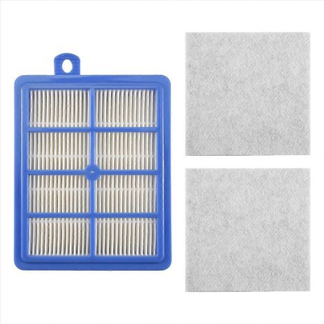 HEPA-Filter + 2 Baumwollfilter für Electrolux AEG EFH12W AEF12W FC8031 EL012W F Motor (1/5)