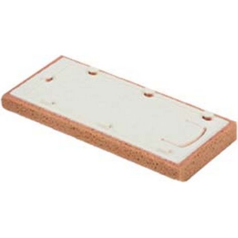 1PZ RICAMBIO SPUGNA AVANA CON ATTACCO RAPIDO ART.217RIC - cm.13X30X3h.