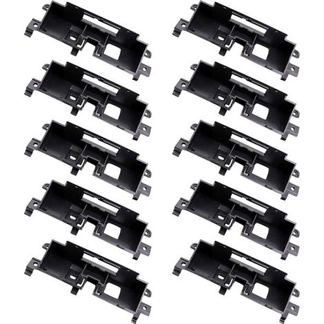 10 supporti di base/cornici decorative per la base del pulsante di apertura del bagagliaio della Nissan X-Trail, adatti ai modelli dal 2008 al 2013.
