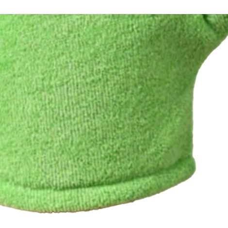 Niedliches und weiches japanisches Kinderbadetuch/Handschuhe für Babys und Kleinkinder, geeignet für den Gebrauch zu Hause, grünes Froschmuster, Einheitsgröße. (1/5)