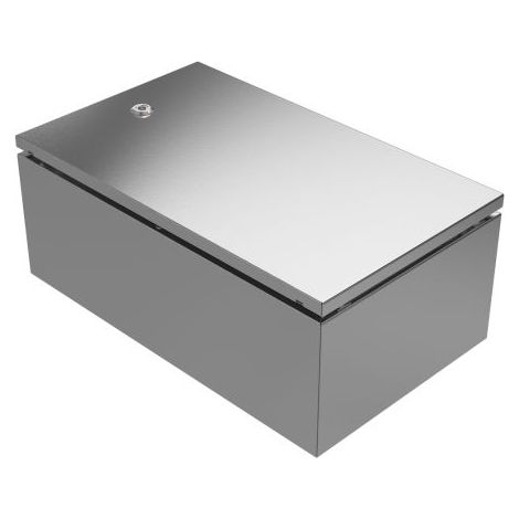 Coffret mural RS PRO en Acier inoxydable 304 Acier, IP66, IP69 ( Prix pour 1 )