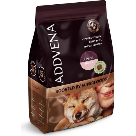 Croquettes pour chien Addvena Boosted BY Superfoods Junior Small Dziczy 2,5 kg (1/4)