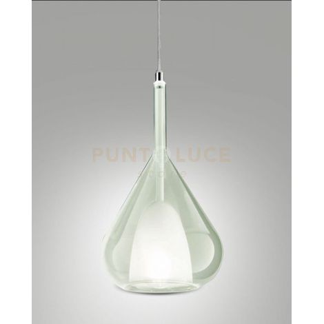 EDISON 3481-50-140 VETRO VERDE COMPLETO DI CAVO X KIT LUCI SENZA BASE DI ATTACCO