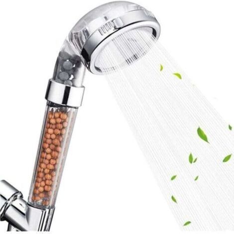 Hochdruck-Ionen-Duschkopf, 3 Filtermodi, Handbrause, die das Duschwasser reinigt (1/4)