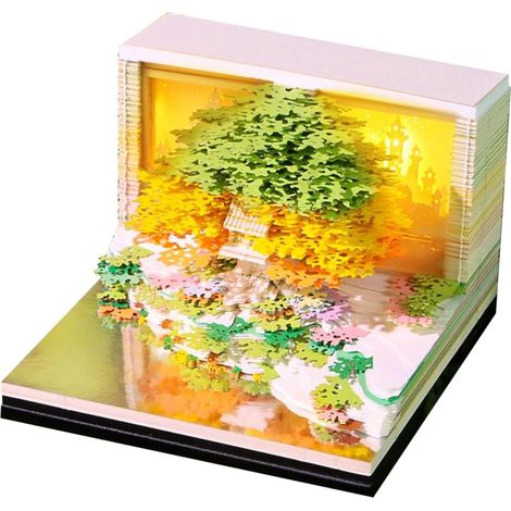 3D Calendrier 2026 sculpture en papier dtachable dcoration (1/5)