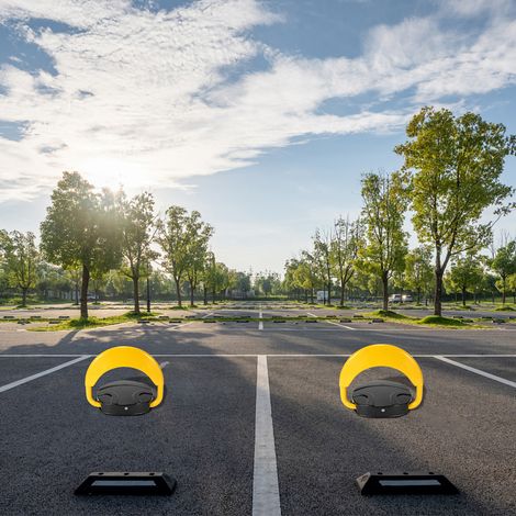 Wolketon Barriera per parcheggio Pali di sbarramento Elettrici ribaltabili con telecomando