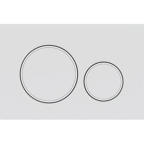 wall light to the plate of order to double flush of water Geberit Sigma01 : White alpin (115.770.11.10) (1/4)