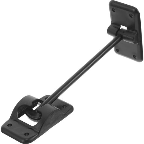 Gancho de Puerta para Rv 6 Pulgadas en Plastic Negro (1/5)