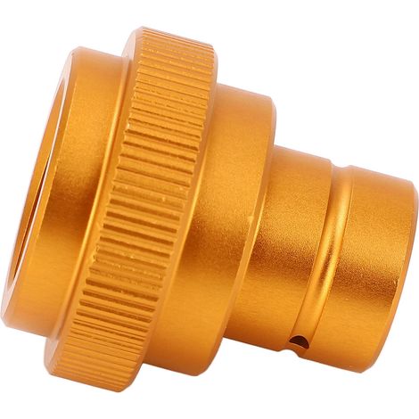 Adaptateur CO2 eau pétillante filetage mâle TR21-4 raccord cylindre CO2 pour Terra Gold Orange laiton alliage aluminium 1 connecteur 2 joints (1/5)