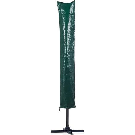 Housse de Parasol, Housse de Protection pour Parasol de Jardin, Anti-UV, Anti-Vent, Étanche, Tissu Oxford 600D Parasol Couverture de Parasol - 153 x 30 x 30 cm (Vert) (1/5)