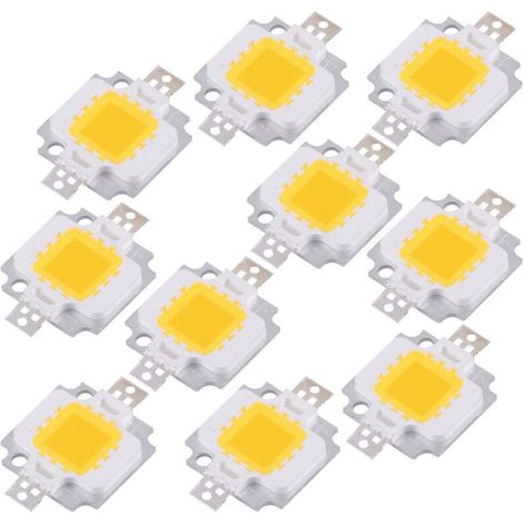 Bombillas LED integradas de 10W (1 paquete/10 unidades) (blanco cálido) (1/5)