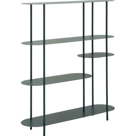 Étagère Design 5 Niveaux "Saturn" 139cm Bleu