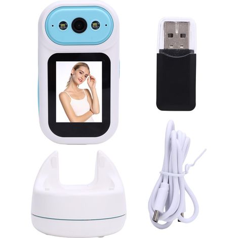 Decdeal Caméra vidéo à 2 voies 5MP 2,8 pouces Écran 2,4 g d'appel Wifi appelant la sécurité avec une petite carte mémoire de 32 Go (1/5)