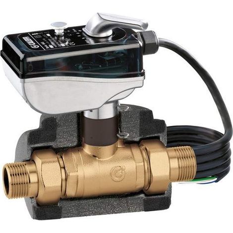 Valvola di zona a sfera a due vie motorizzata Caleffi 6452  230V - 1 1/4"