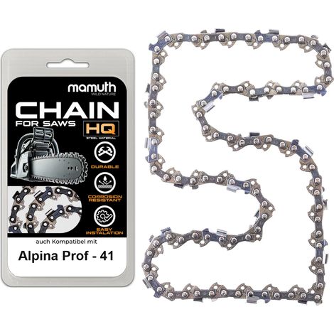 Chaîne de scie 38cm 1,3mm 0,325" 64TG pour Alpina Prof - 41 (1/4)