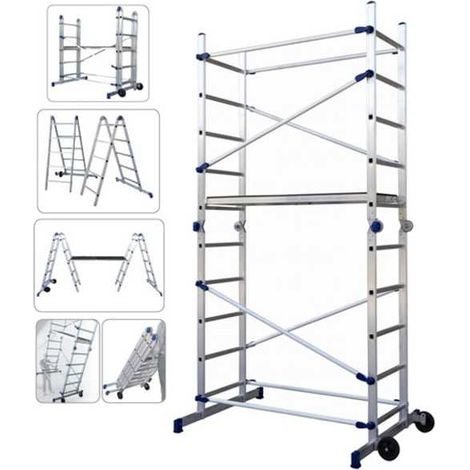 Soporte de aluminio Pinna h 159/310 Facal