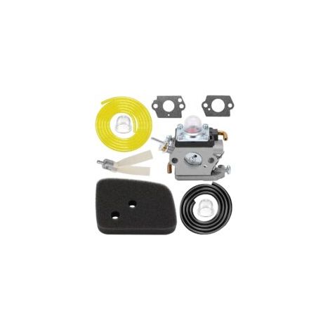 Kit de carburateur pour taille-haies Husqvarna 122HD45, 122HD60, 522HD60S et 522HDR60S, et Jonsered HT2223T et HT2218, référence de remplacement : 523012401 et 596658301