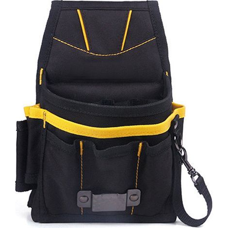 Wasserdichte Werkzeugtasche aus Oxford-Gewebe mit mehreren Fächern, für Heimwerker, Elektriker, Klempner, Bauarbeiter, Schreiner und Bauarbeiter (1/5)