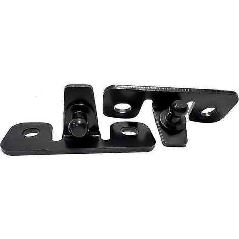 2Pcs Support Capot Avant Gauche/Droite 1091870-00-B Compatible Tesla Model 3 2018-2020, Fixation Renfort Charnière en Acier (1/5)