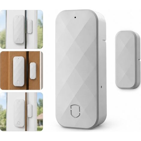 Capteur d'Ouverture de Porte NB-IoT Smart pour Securite PC et ABS 7.6 x 3.1 x 2 cm (1/5)