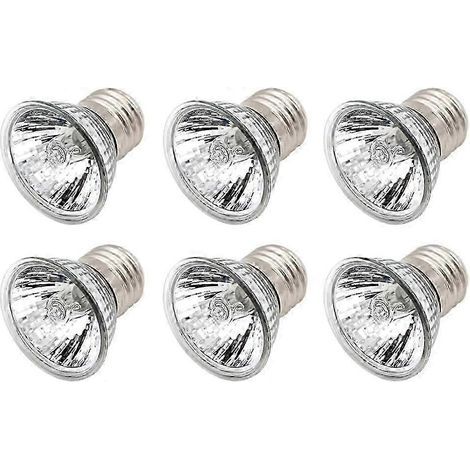 25W E27 Ampou Lamp Chauffante Tortue, UVA UVB Ampou Repti Chauffage Ampou Lampe, pour Reptis Lzard Tortue Aquarium (Lot de 6) (1/5)