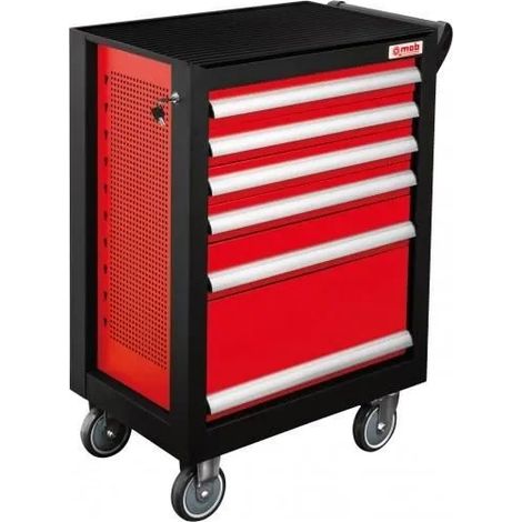 Cassetta per attrezzi mob baseliner 173 portata 850 kg 6 cassetti
