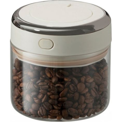 Contenitore per caffè ermetico da 1700 ml Contenitore per caffè con valvola CO₂ e indicatore di data Mantiene i chicchi di caffè freschi e aromatici Accessorio per caffè Crema per caffè (1/5)