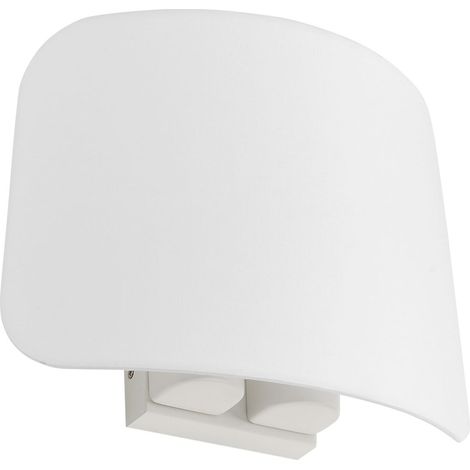Aplique ELEA 2xE27 blanco mate