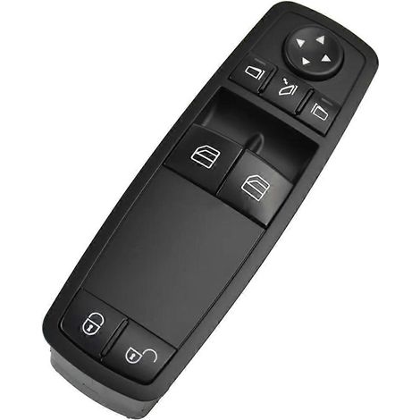 Hauptschalter für elektrische Fensterheber und Außenspiegel, kompatibel mit Mercedes A1698206810 1698206810 (1/5)